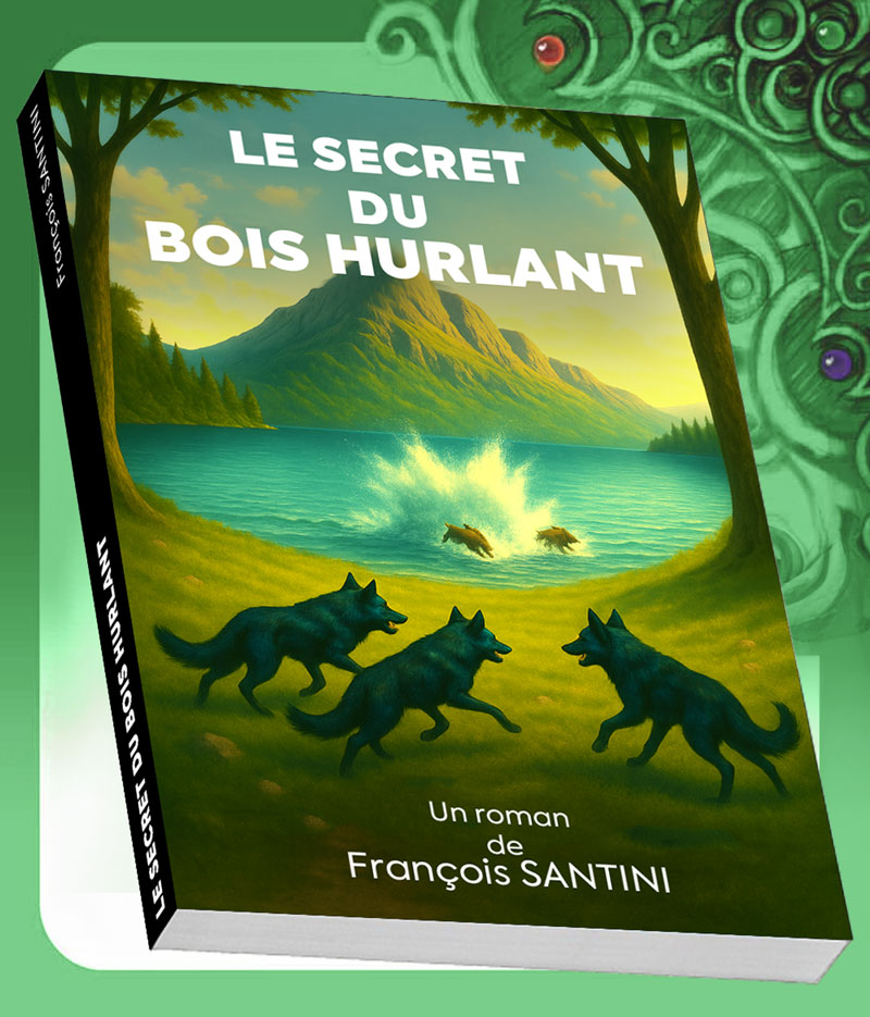 Le secret du bois hurlant\, livre adolescent, livre jeunesse, roman jeunesse, roman fantastique, livre fantastique, aventure fantastique jeunesse, livre ado fantastique, roman fantastique jeunesse, roman science-fiction, science-fition jeunesse